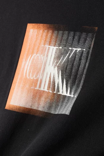 Graphic Logo-print T-Shirt in Cotton