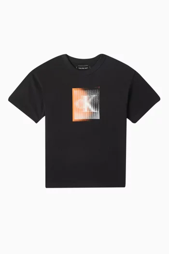 Graphic Logo-print T-Shirt in Cotton