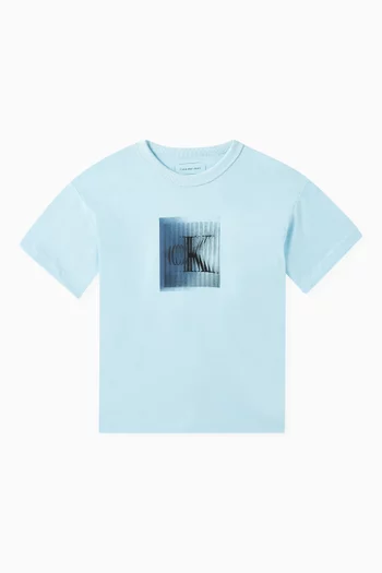 Graphic Logo-print T-Shirt in Cotton