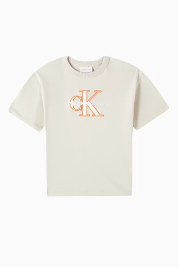 Logo T-shirt in Cotton