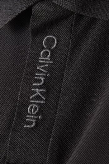 Logo Polo Shirt in Cotton