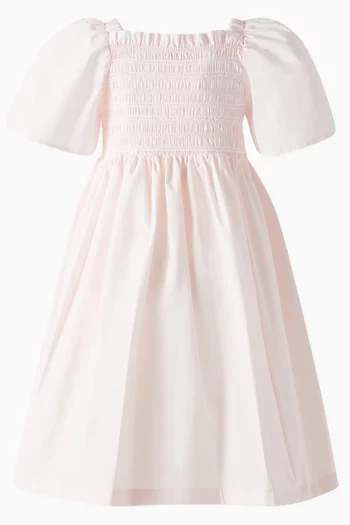 Smock Dress in Cotton
