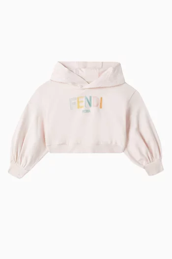 Logo Hoodie in Cotton