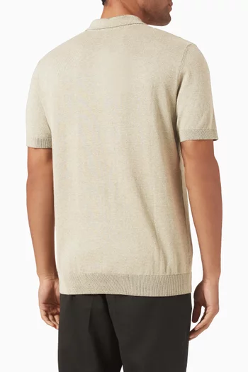 Polo Shirt in Knit
