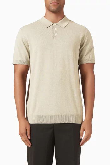 Polo Shirt in Knit