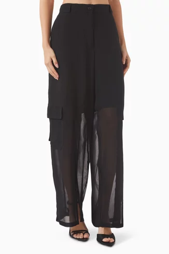 パンツ PINKO Women Straight Pants 100331A213L98 brown PINKO Semaforo straigh-leg Trousers | Brown | FARFETCH TR