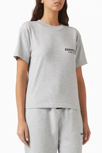 Logo T-shirt in Tri-blend Jersey