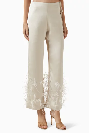 Grace Pants in Satin