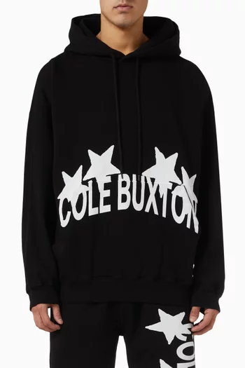 4-star Hoodie in Cotton-fleece