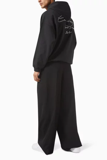 Signature Logo Hoodie in Cotton-jersey