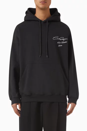 Signature Logo Hoodie in Cotton-jersey