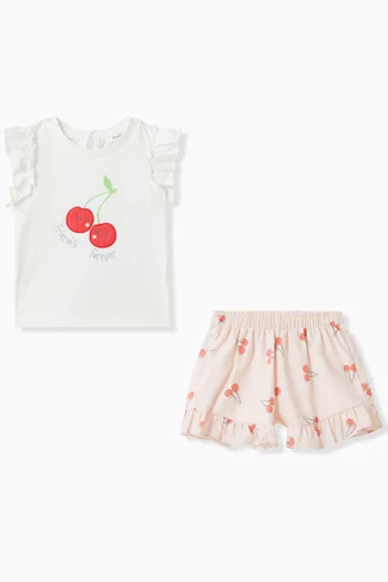 Cherry Co-ord Set