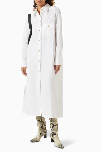 Wyatt Midi Dress in Cotton