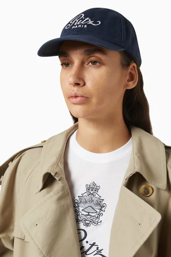 x Ritz Baseball Hat in Cotton