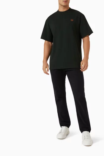 Relaxed T-shirt in Cotton