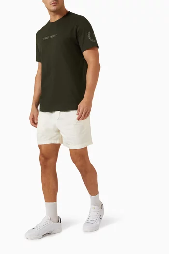 Double Branded Graphic T-shirt in Cotton