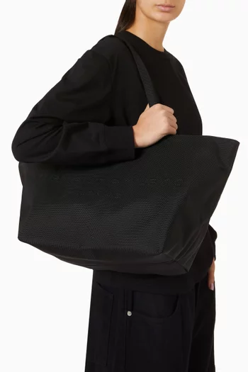 Medium Punch Tote Bag in Canvas