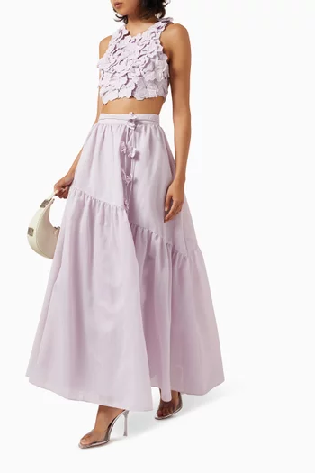 Splendour Belted Maxi Skirt