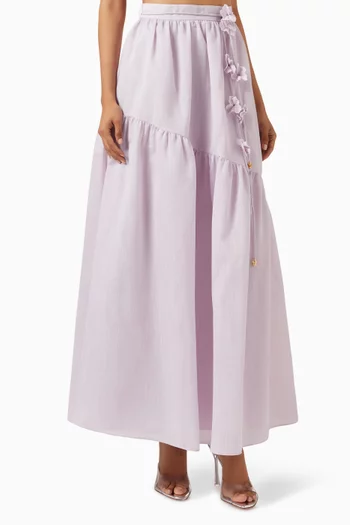 Splendour Belted Maxi Skirt