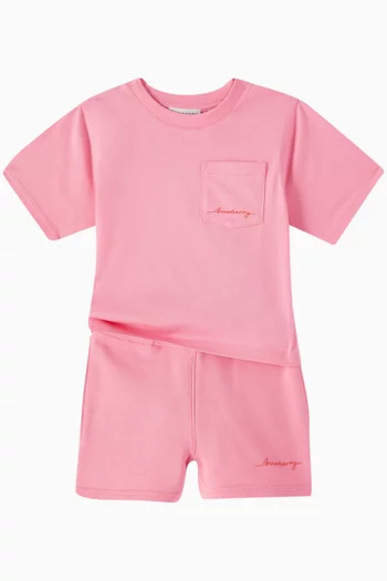 Logo-print Sweatshorts in Cotton
