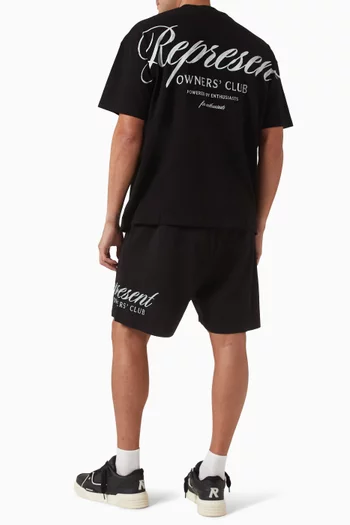 Owners' Club Script T-shirt in Cotton