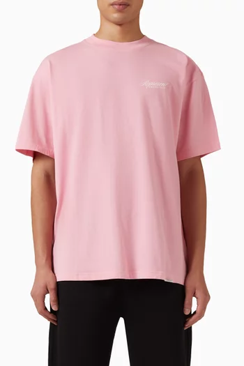 Owners' Club Script T-shirt in Cotton