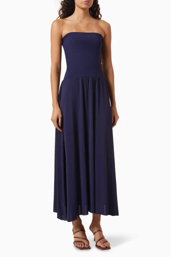 Oda Bustier Dress in Crêpe Jersey