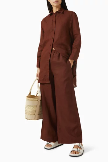 قميص مينيونيت كتان