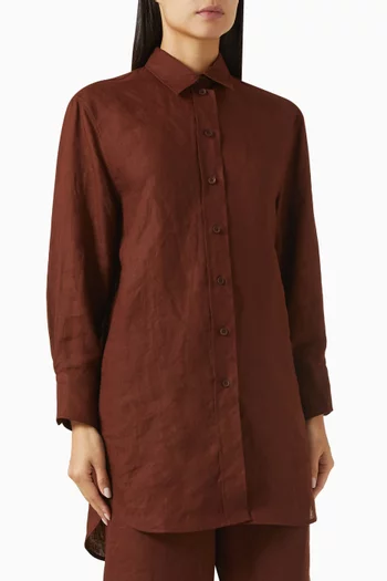 قميص مينيونيت كتان