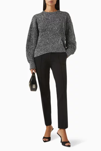 Apex Sweater in Lurex-knit