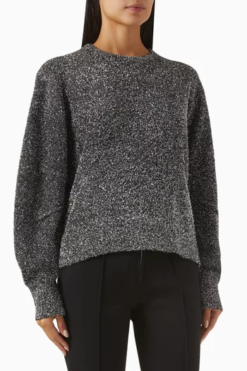 Apex Sweater in Lurex-knit