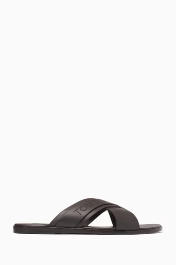 Preston Sandals in Leather