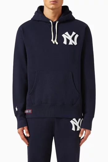 x Yankees Logo Hoodie in Cotton-fleece