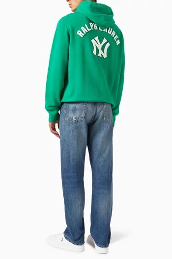 x Yankees Logo Hoodie in Cotton-fleece
