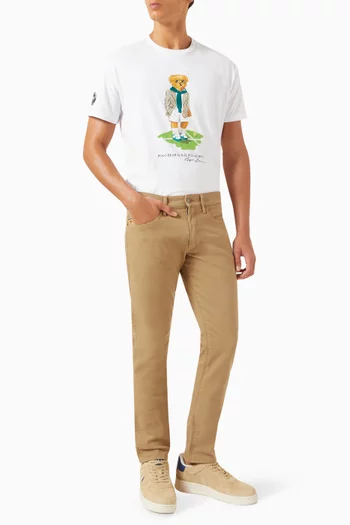 Printed T-shirt in Cotton