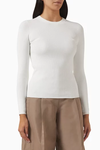 Compact Ribbed Top