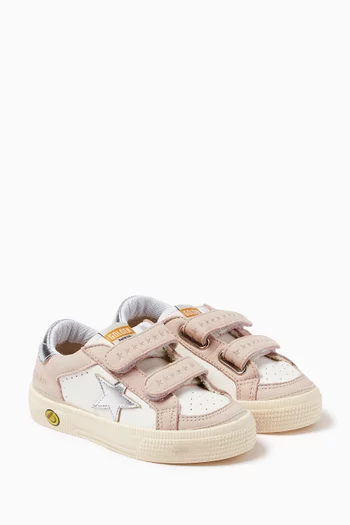 May School Sneakers in Leather
