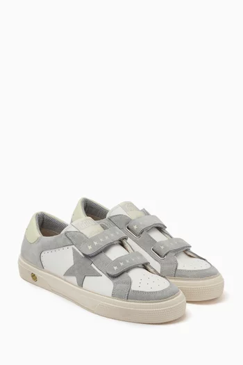 May School Sneakers in Leather