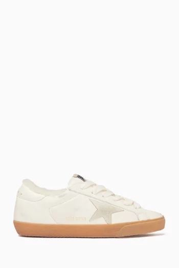 Super-Star Puffy Sneakers in Matelassé Nappa Leather