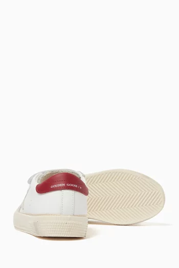May School Sneakers in Leather