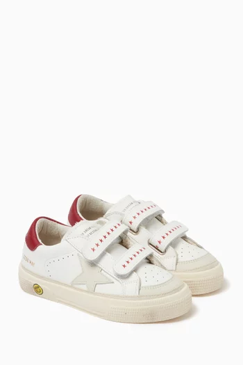 May School Sneakers in Leather
