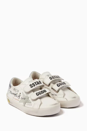Old School Low-top Sneakers in Leather