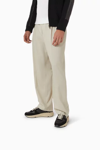 سنيكرز بنعل للجري جلد وشمواه