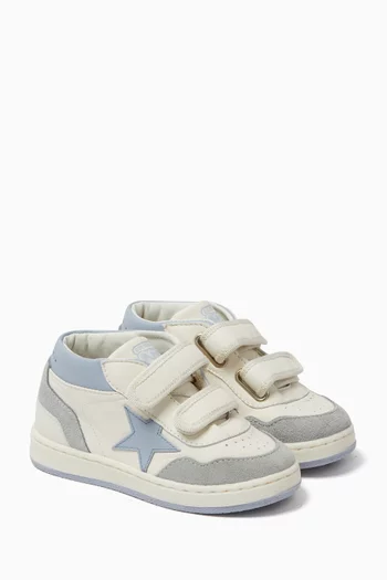 June Sneakers in Suede & Leather