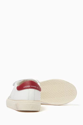 May School Sneakers in Leather
