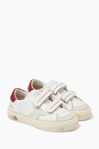 May School Sneakers in Leather