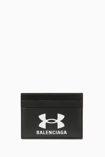 x Under Armour® Card Holder in Smooth Lambskin