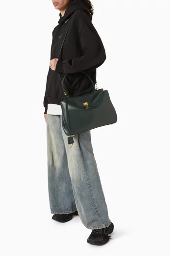 Medium Rodeo Handbag in Calfskin