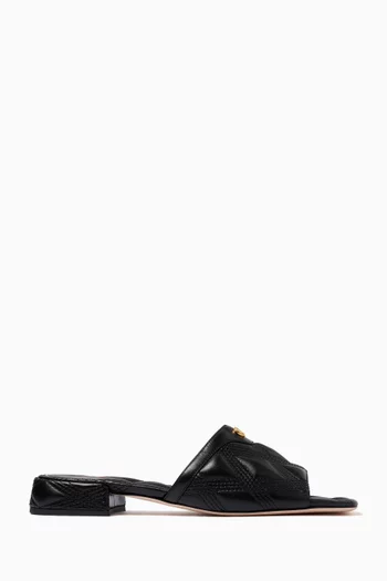 Quiltie 67 Sandals in Quilted Leather