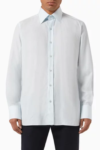 Slim-fit Shirt in Lyocell